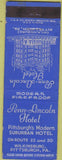 Matchbook Cover - Penn Lincoln Hotel Pittsburgh PA