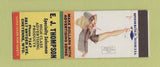 Matchbook Cover - EJ Thompson Advertising Cheyenne WY pinup