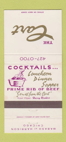 Matchbook Cover - The Cart Chicago IL restaurant 30 Strike