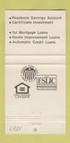 Matchbook Cover - The Homesteader Banking 30 Strike
