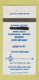 Matchbook Cover - Skystream Airplane Sales Charter Goshen IN 30 Strike