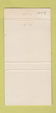 Matchbook Cover - Skystream Airplane Sales Charter Goshen IN 30 Strike