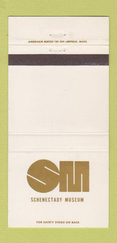 Matchbook Cover - Schenectady NY Museum 30 Strike