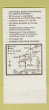 Matchbook Cover - Club Juana Casselberry FL strip club 30 Strike