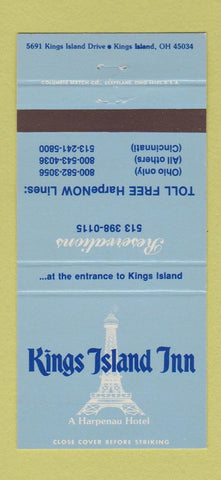 Matchbook Cover - Kings Island Inn OH 30 Strike
