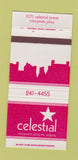 Matchbook Cover - Celestial Restaurant Cincinnati OH 30 Strike