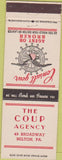 Matchbook Cover - Kennedy's Groceries McKees Rocka PA