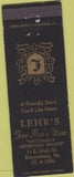 Matchbook Cover - The Coup Agency Milton PA
