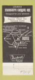 Matchbook Cover - Massacre Canyon Inn Gilman Hot Springs CA 30 Strike