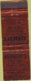 Matchbook Cover - Radiator Plumber Supply Bryn Mawr Philadelphia