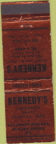 Matchbook Cover - Radiator Plumber Supply Bryn Mawr Philadelphia