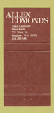 Matchbook Cover - Allen Edmonds Men's Shoes Belgium WI 30 Strike