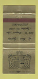 Matchbook Cover - Le Bon Appetit Appleton WI 30 Strike