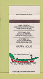 Matchbook Cover - Nick's Italian Naples Sarasota Fort Lauderdale FL 30 Strike