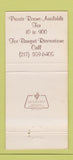 Matchbook Cover - Round Barn Restaurant Champaign IL 30 Strike