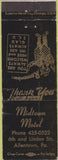 Matchbook Cover - Midtown Motel Allentown PA CREASE