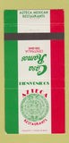 Matchbook Cover - Azteca Mexican Centralia WA Burien Bremerton 30 Strike