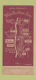 Matchbook Cover - Ship Lantern Inn Milton NY 30 Strike