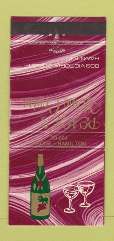 Matchbook Cover - Beace's Wine Centre Hamilton New Zealand 30 Strike