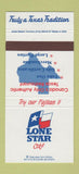 Matchbook Cover - Lone Star Cafe Ottawa Kingston Mississauga ON 30 Strike