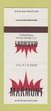Matchbook Cover - Marmont Philadelphia PA 30 Strike