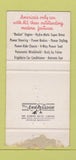 Matchbook Cover - Dau's Garage Oldsmobile Rocket Algona IA WORN 30 Strike