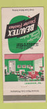 Matchbook Cover - Beautex Plaster Finishes Lebanon PA 30 Strike