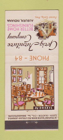 Matchbook Cover - Gerig Furniture Auburn IN 21 Strike Feature