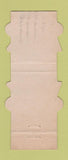 Matchbook Cover - Lou Coffee Steak House Denver Colorado Contour