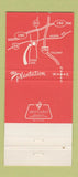 Matchbook Cover - Plantation Steak Westmont IL 30 Strike