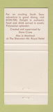 Matchbook Cover - Sheraton Portland OR Kon Tiki 30 Strike
