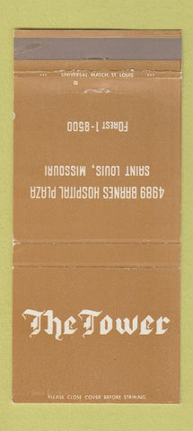 Matchbook Cover - The Tower St Louis MO WEAR 30 Strike