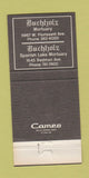 Matchbook Cover - Buchholz Mortuary St Louis MO 30 Strike