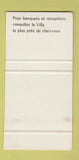 Matchbook Cover - Kentucky Fried Chicken Colonel Sanders Canada 30 Strike