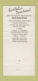 Matchbook Cover - Sam Boyds Fremont Hotel Casino Las Vegas NV 30 Strike