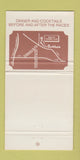 Matchbook Cover - Bubba's Steaks Denver Colorado WEAR 30 Strike