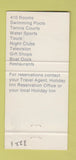 Matchbook Cover - Frenchman's Reef St Thomas Virgin Islands 30 Strike
