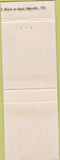 Matchbook Cover - Graham's Lounge Cocoa Beach FL