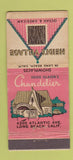 Matchbook Cover - Heidi's Village Long Beach CA WORN 21 Strike Feature