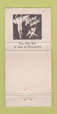 Matchbook Cover - Bushkill Center Hotel Nazareth PA Terry Says WEAR 30 Strike