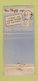 Matchbook Cover - Colony COOP Bank Providence RI WEAR 21 Strike Feature