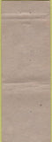 Matchbook Cover - Kauai Inn Kauai HI golf