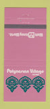 Matchbook Cover - Walt Disney World Polynesian Village 30 Strike