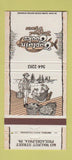 Matchbook Cover - Captain Cook's Seafood House Philadelphia PA 30 Strike