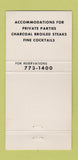 Matchbook Cover - Two Knights Itasca IL 30 Strike