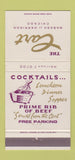 Matchbook Cover - The Cart Restaurant Chicago IL 30 Strike