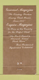 Matchbook Cover - Pen and Pencil New York City 30 Strike