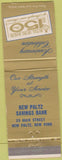 Matchbook Cover - New Paltz Savings Bank NY