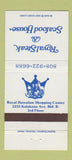 Matchbook Cover - Royal Steak Seafood House Hawaii 30 Strike