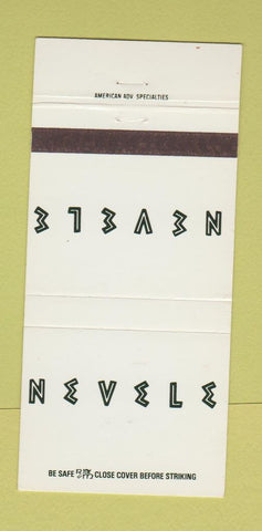 Matchbook Cover - Nevele Hotel Ellenville NY 30 Strike